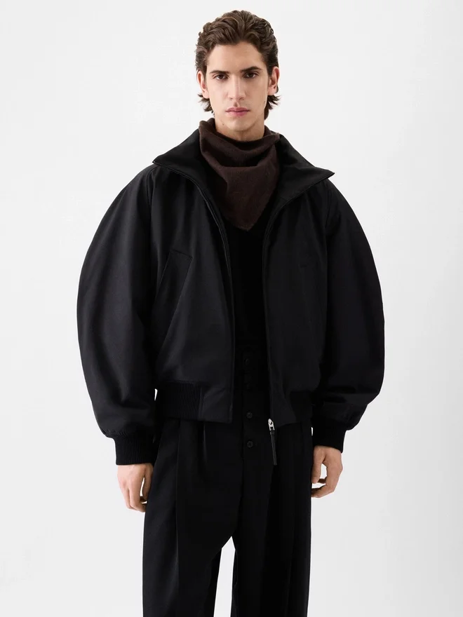The Aero bomber jacket Stand collar bomber The Aero bomber jacket Stand collar bomber
