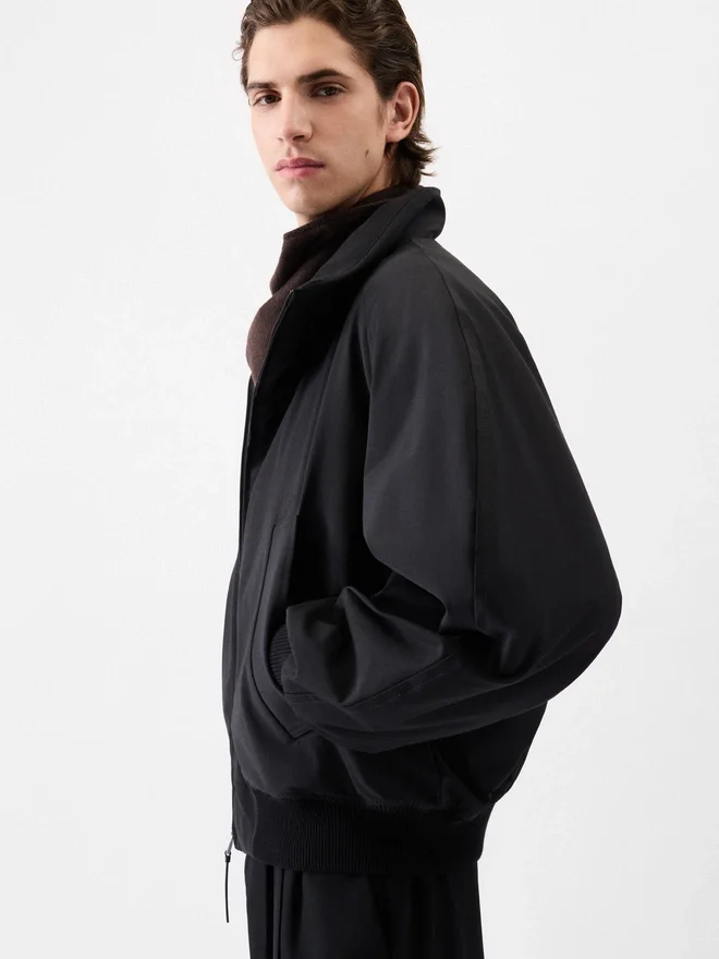 The Aero bomber jacket Stand collar bomber The Aero bomber jacket Stand collar bomber
