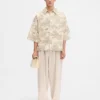 The Aloe shirt Banana jacquard boxy shirt The Aloe shirt Banana jacquard boxy shirt