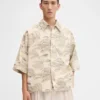 The Aloe shirt Banana jacquard boxy shirt The Aloe shirt Banana jacquard boxy shirt