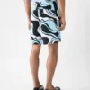 The Aloe shorts Wavy Psyche print shorts The Aloe shorts Wavy Psyche print shorts