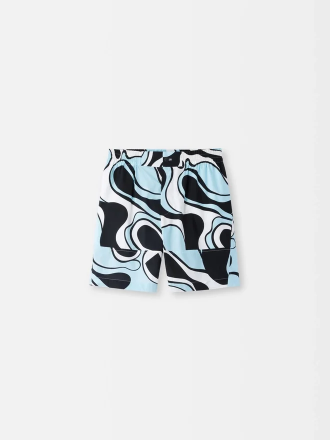 The Aloe shorts Wavy Psyche print shorts The Aloe shorts Wavy Psyche print shorts