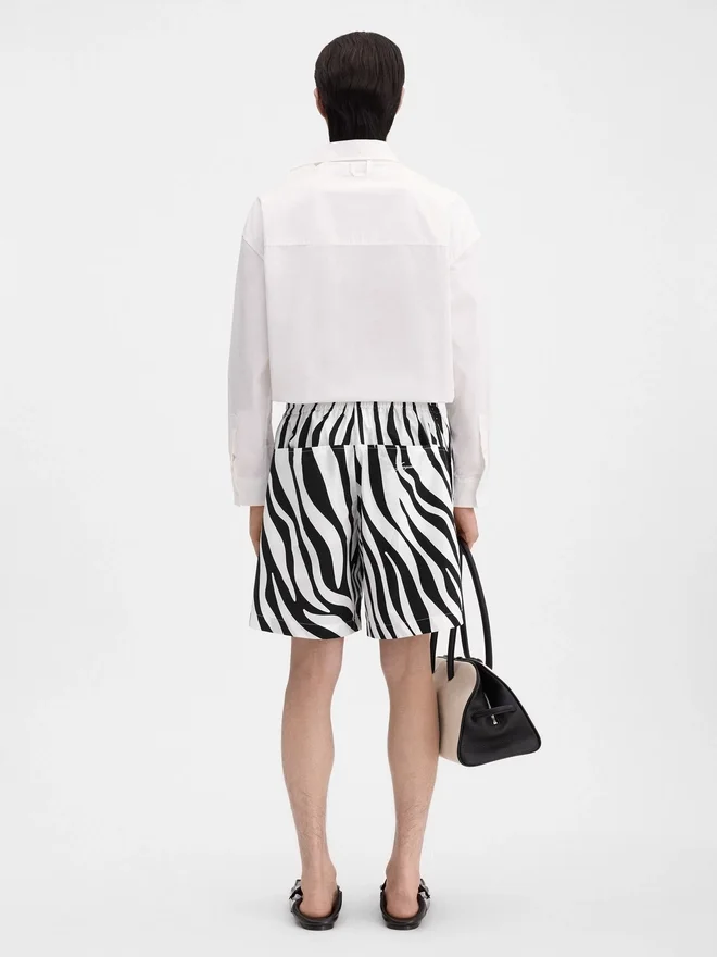 The Aloe shorts Zebra Arty print shorts The Aloe shorts Zebra Arty print shorts