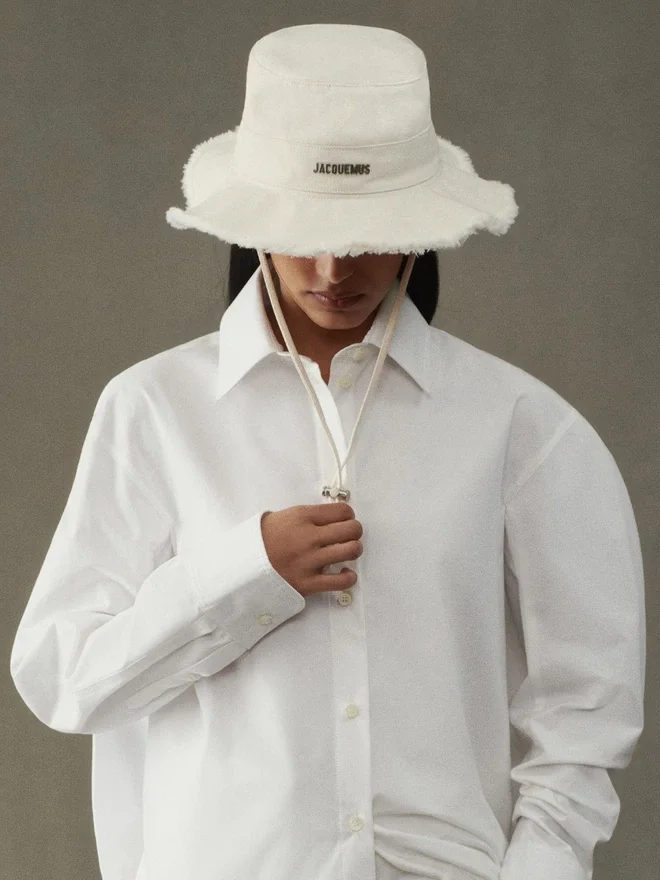 The Artichaut bucket hat Frayed expedition hat The Artichaut bucket hat Frayed expedition hat