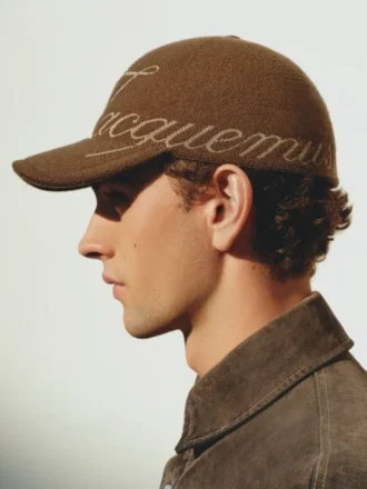The Atelier baseball cap Jacquard logo baseball cap