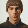 The Atelier beanie Jacquard logo beanie The Atelier beanie Jacquard logo beanie