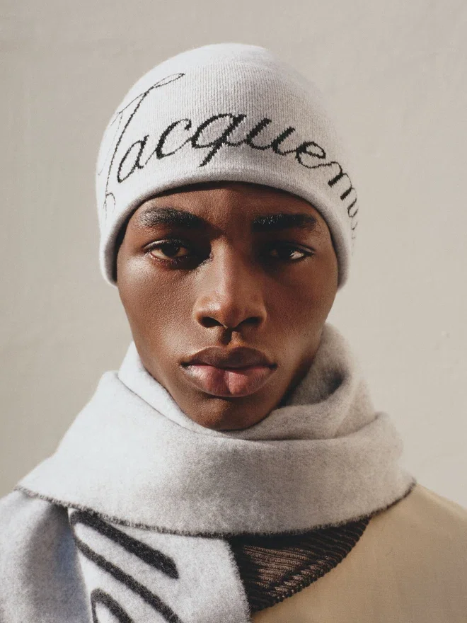 The Atelier beanie Jacquard logo beanie The Atelier beanie Jacquard logo beanie