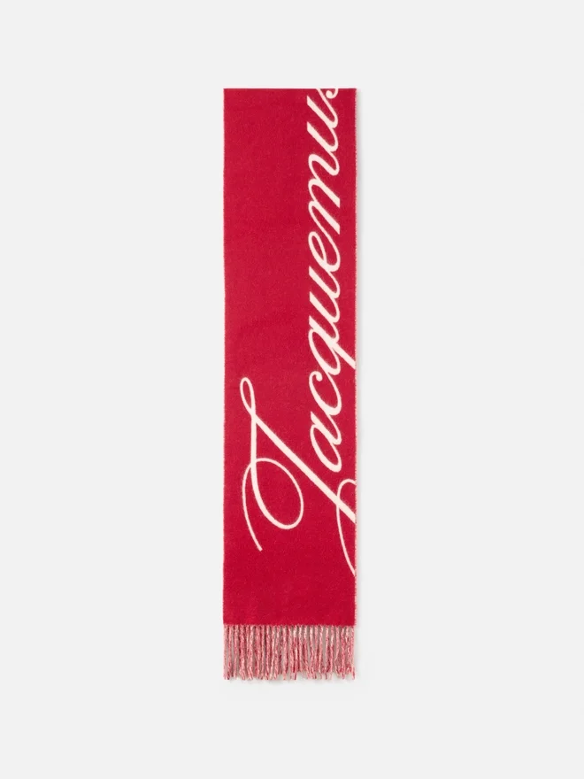 The Atelier scarf Long scarf with logo The Atelier scarf Long scarf with logo