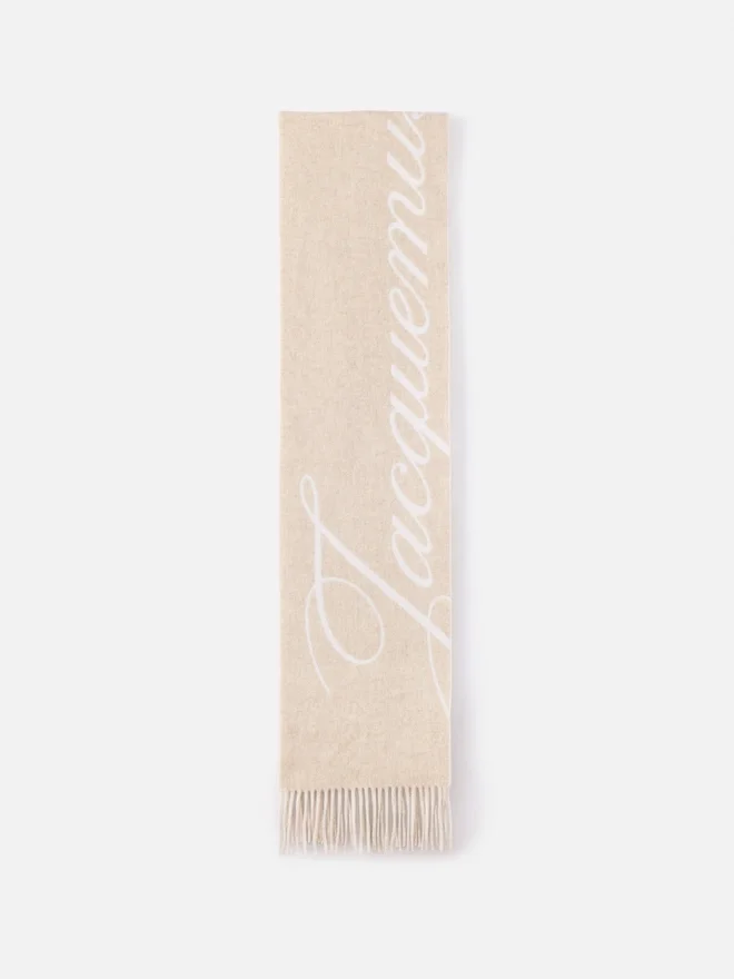The Atelier scarf Long scarf with logo The Atelier scarf Long scarf with logo