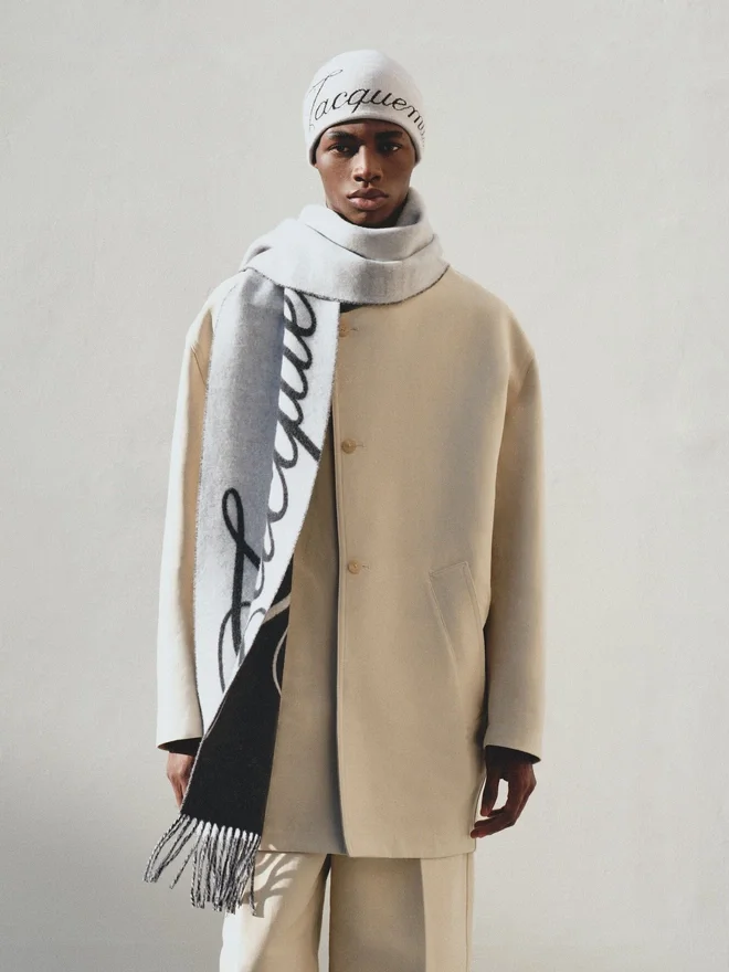 The Atelier scarf Long scarf with logo The Atelier scarf Long scarf with logo