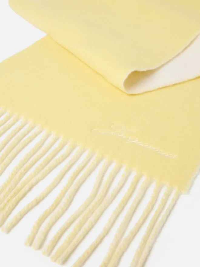 The Atelier scarf Long scarf with logo The Atelier scarf Long scarf with logo