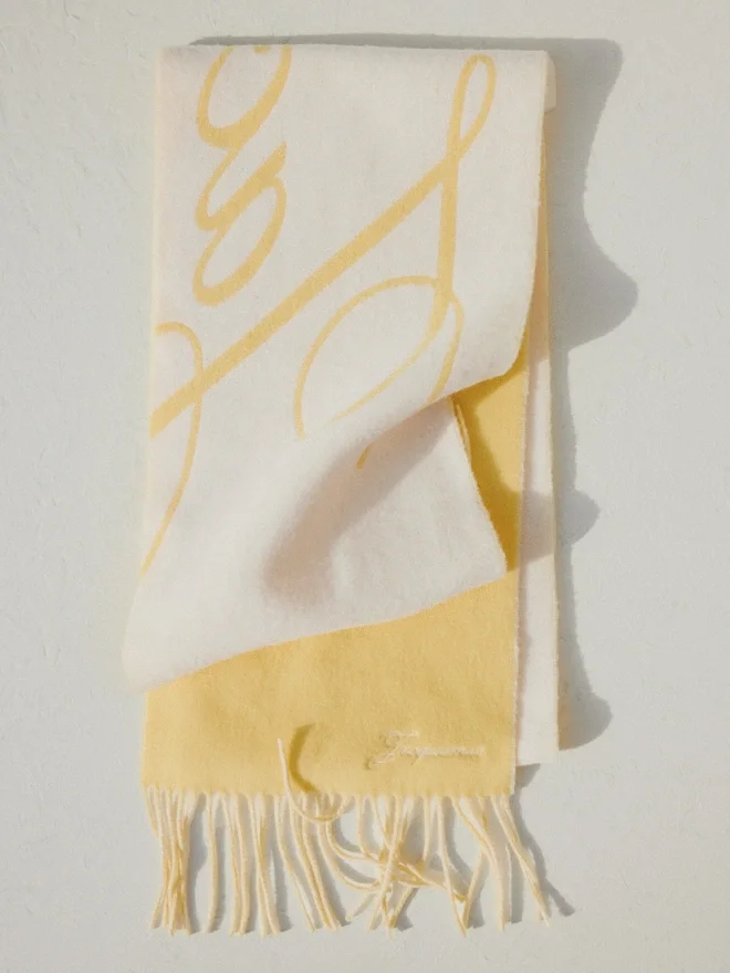 The Atelier scarf Long scarf with logo The Atelier scarf Long scarf with logo