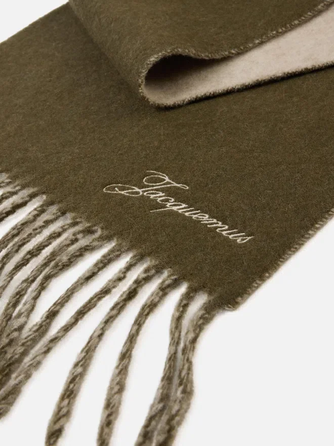 The Atelier scarf Long scarf with logo The Atelier scarf Long scarf with logo
