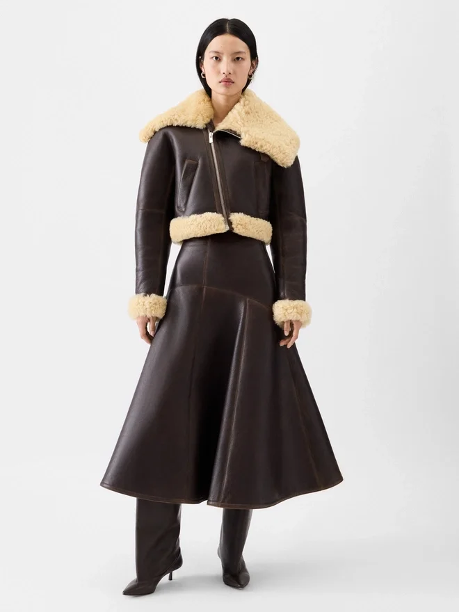 The Aviatore jacket Asymmetric aviator jacket The Aviatore jacket Asymmetric aviator jacket