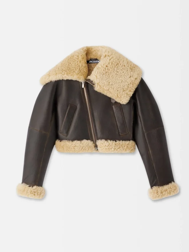 The Aviatore jacket Asymmetric aviator jacket The Aviatore jacket Asymmetric aviator jacket