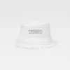 The Bacino bucket hat Frayed raffia hat