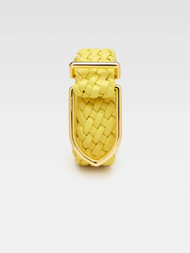 The Bambino belt Braided signature-buckle belt The Bambino belt Braided signature-buckle belt