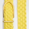 The Bambino belt Braided signature-buckle belt The Bambino belt Braided signature-buckle belt