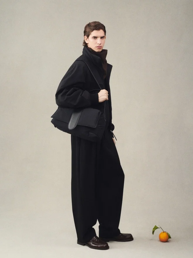 The Bambino messenger bag Soft nylon messenger bag The Bambino messenger bag Soft nylon messenger bag