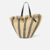 The Bambola Asymmetric bucket bag