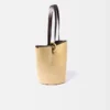 The Bambola Asymmetric bucket bag