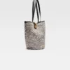 The Bambola Asymmetric bucket bag