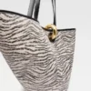 The Bambola Asymmetric bucket bag