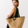 The Bambola Asymmetric bucket bag