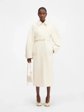 The Bari coat Raglan-sleeve coat