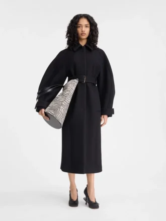 The Bari coat Raglan-sleeve coat