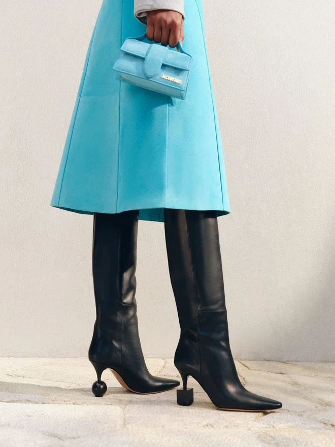 The Bisou boots Geometric heel boots The Bisou boots Geometric heel boots
