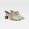The Bisou mules Geometric-heel mules The Bisou mules Geometric-heel mules
