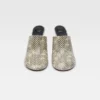 The Bisou mules Geometric-heel mules The Bisou mules Geometric-heel mules
