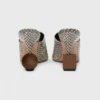 The Bisou mules Geometric-heel mules The Bisou mules Geometric-heel mules