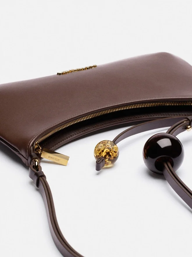 The Bisou Perle Beaded shoulder bag The Bisou Perle Beaded shoulder bag