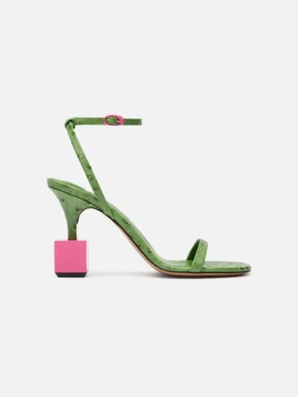 The Bisou sandals Geometric heel sandals
