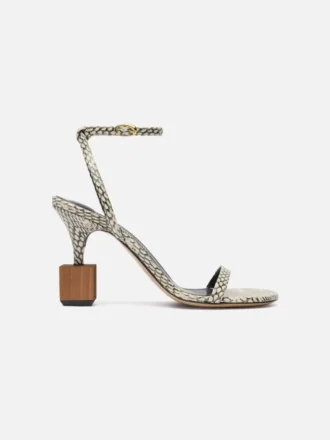 The Bisou sandals Geometric heel sandals