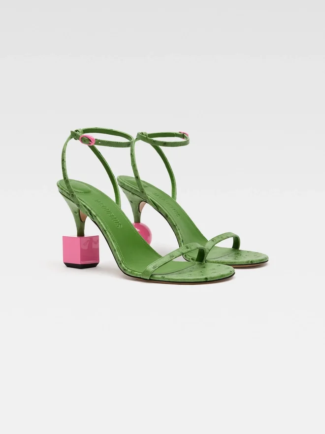 The Bisou sandals Geometric heel sandals The Bisou sandals Geometric heel sandals