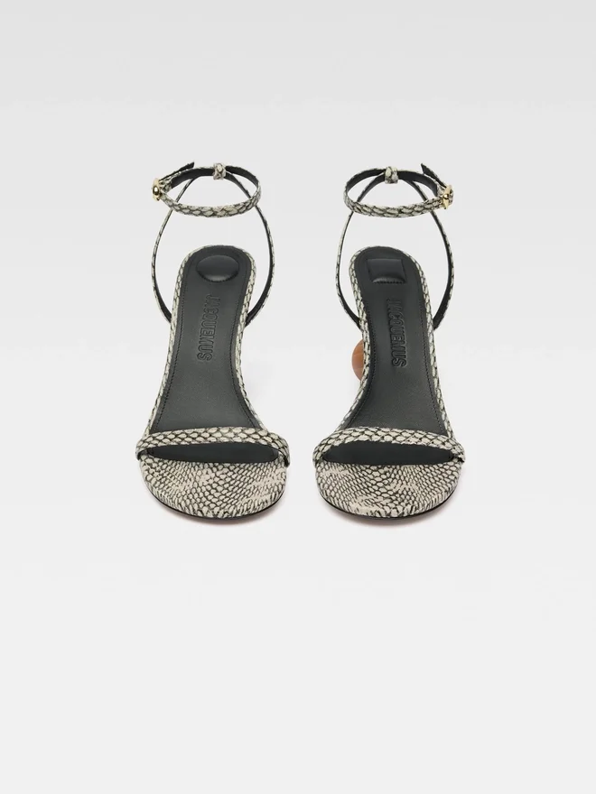 The Bisou sandals Geometric heel sandals The Bisou sandals Geometric heel sandals