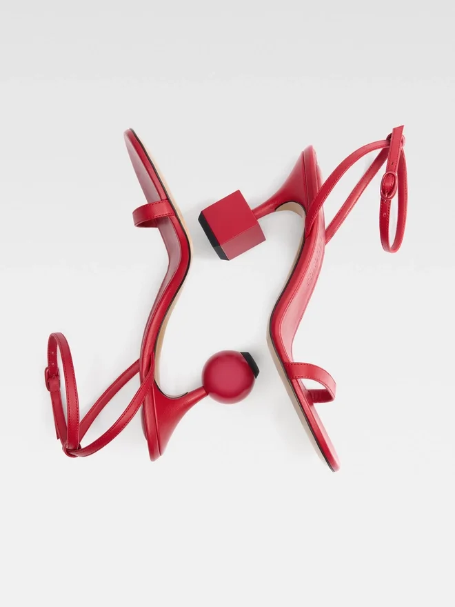 The Bisou sandals Geometric heel sandals The Bisou sandals Geometric heel sandals