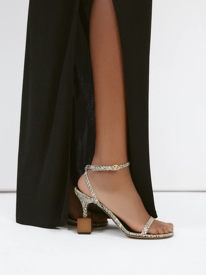 The Bisou sandals Geometric heel sandals The Bisou sandals Geometric heel sandals