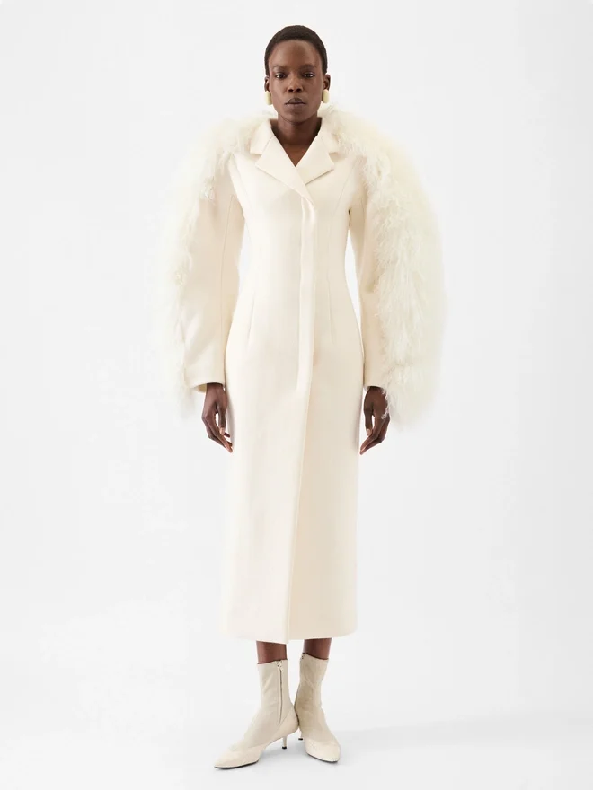 The Boa coat Shearling boa coat The Boa coat Shearling boa coat