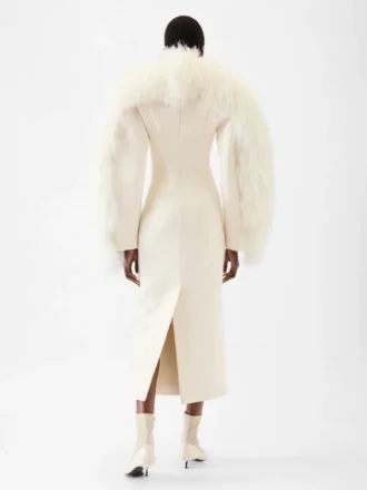 The Boa coat Shearling boa coat