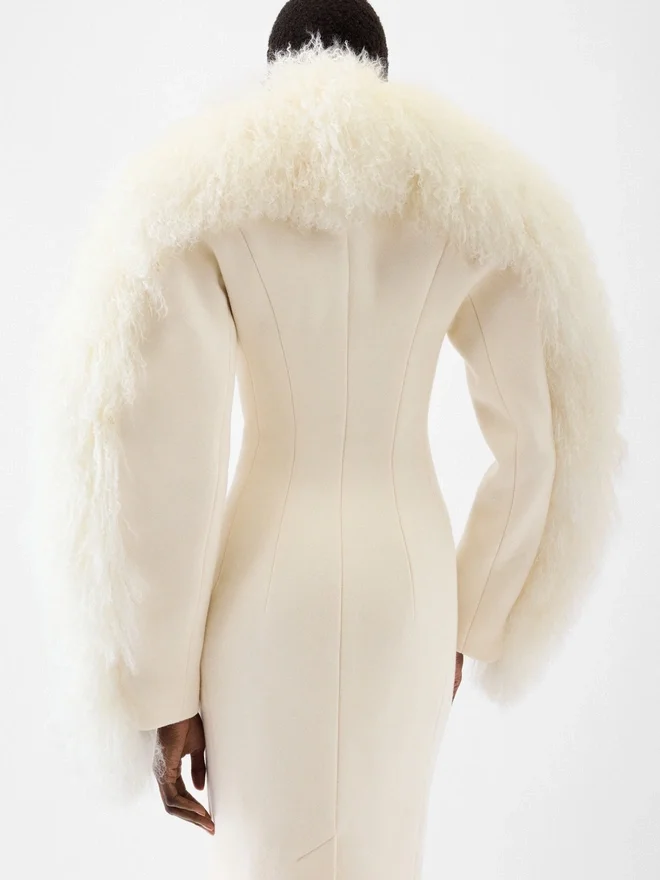 The Boa coat Shearling boa coat The Boa coat Shearling boa coat