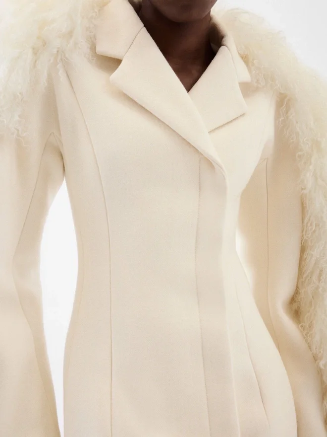 The Boa coat Shearling boa coat The Boa coat Shearling boa coat