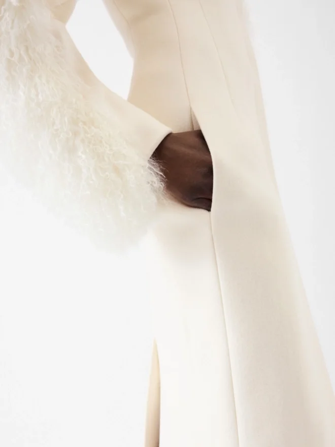 The Boa coat Shearling boa coat The Boa coat Shearling boa coat