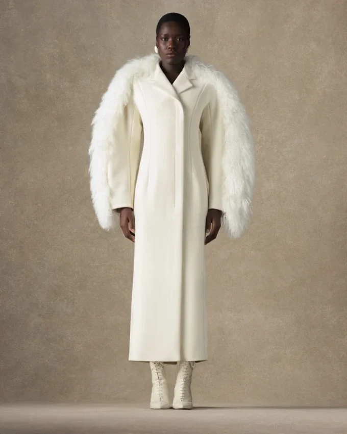The Boa coat Shearling boa coat The Boa coat Shearling boa coat