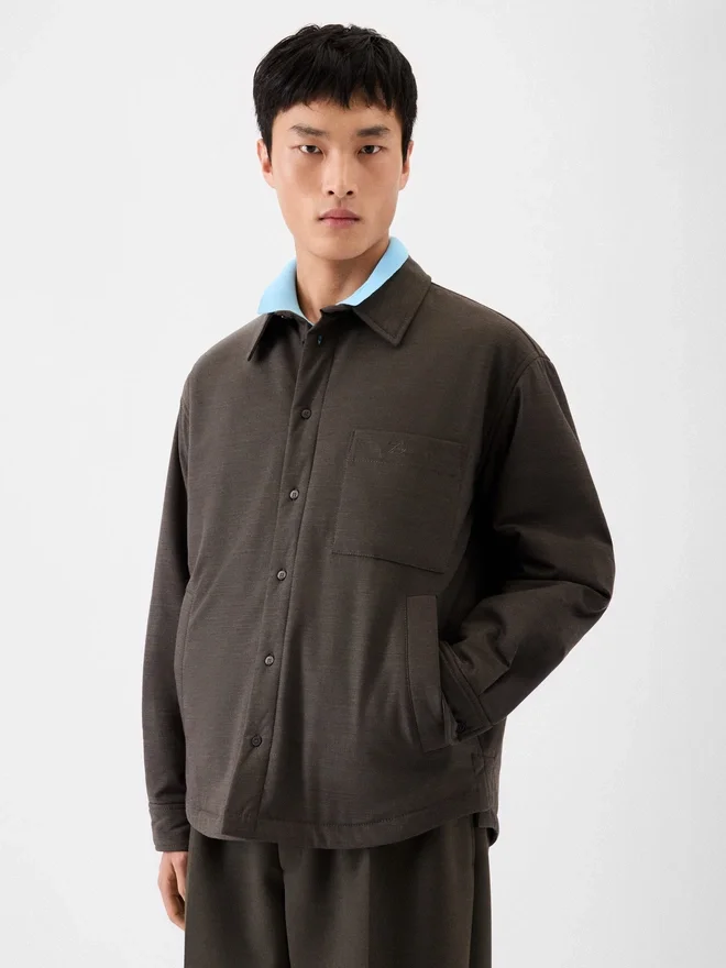 The Boulanger shirt Padded overshirt The Boulanger shirt Padded overshirt