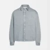 The Boulanger shirt Puffed denim over-shirt The Boulanger shirt Puffed denim over-shirt