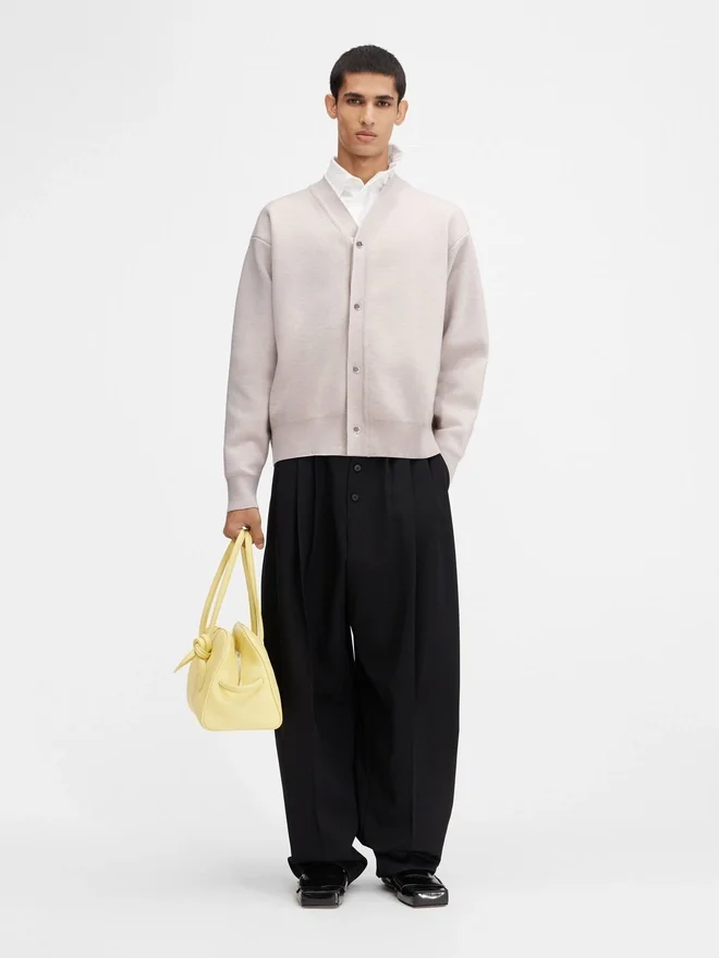 The buttoned cardigan Button-down cardigan The buttoned cardigan Button-down cardigan